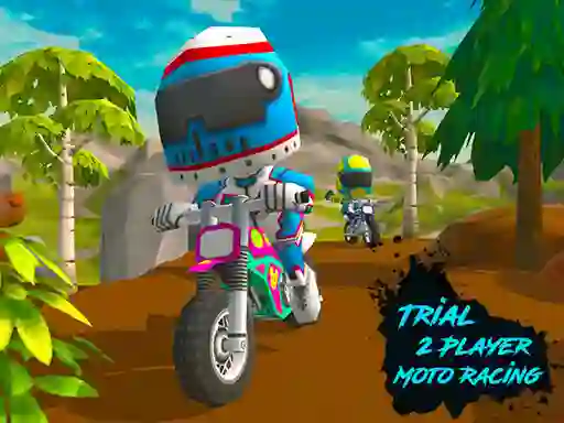 Oyunu Trial 2 Player Moto Racing çevrimiçi