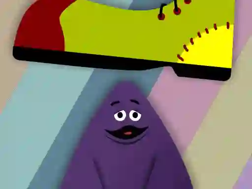 Oyunu Grimace vs giant clown shoes çevrimiçi