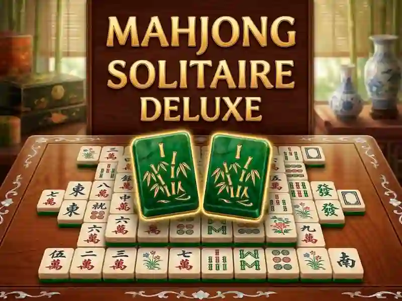 Oyunu Mahjong Solitaire Deluxe çevrimiçi