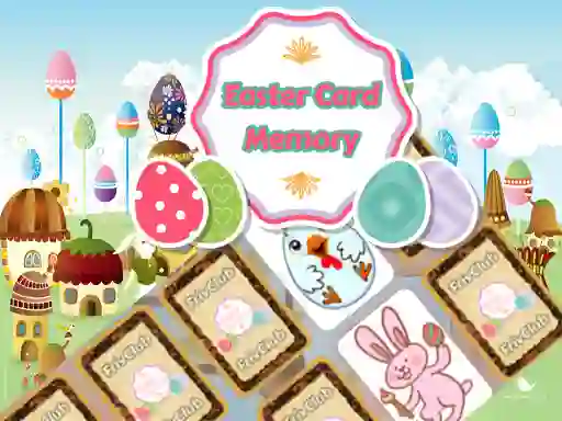 Oyunu Easter Card Memory çevrimiçi