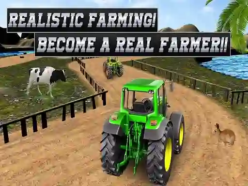Oyunu Real Tractor Farming Simulator : Heavy Duty Tractor çevrimiçi