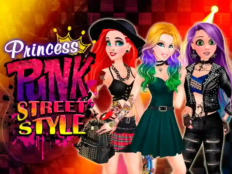Oyunu Princess Punk Street Style çevrimiçi