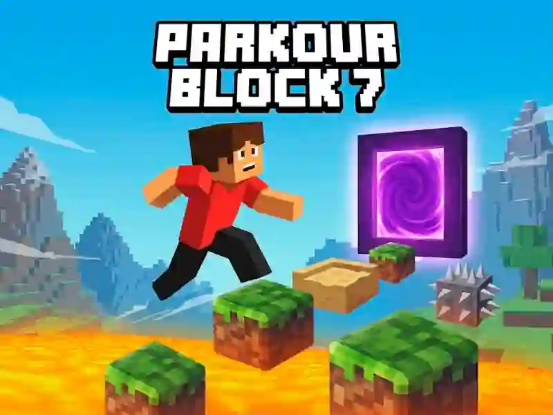 Oyunu Parkour Block 7 çevrimiçi