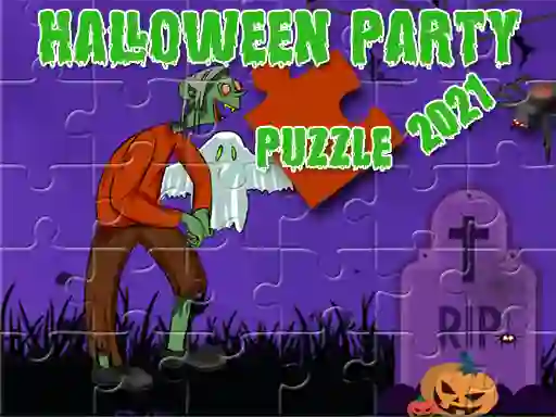 Oyunu Halloween Party 2021 Puzzle çevrimiçi