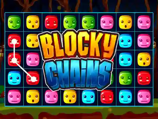 Oyunu Blocky Chains çevrimiçi
