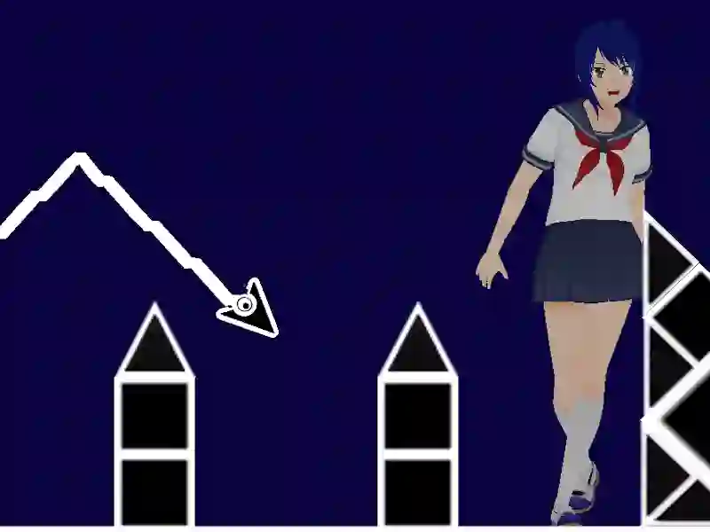 Oyunu Space Geometry Dash Waves çevrimiçi