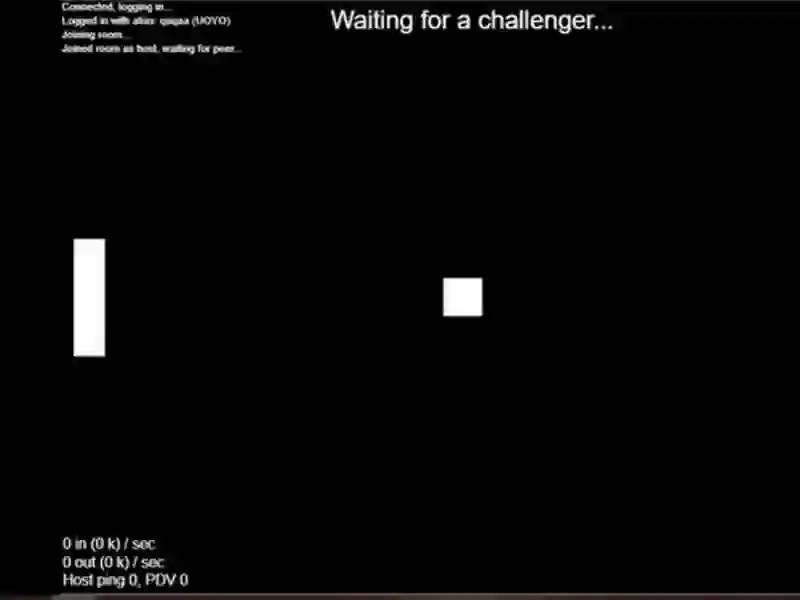 Oyunu Multiplayer Pong çevrimiçi