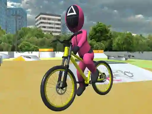Oyunu Squid Gamer BMX Freestyle çevrimiçi