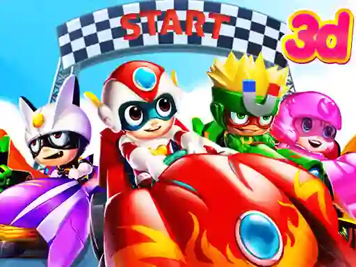 Oyunu Cartoon Racing 3D çevrimiçi