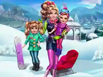 Oyunu Twins Winter Fun! çevrimiçi