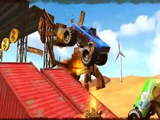Oyunu Monster Truck Impossible Track Plane Simulator çevrimiçi