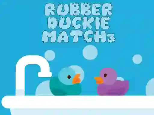 Oyunu Rubber Duckie Match 3 çevrimiçi