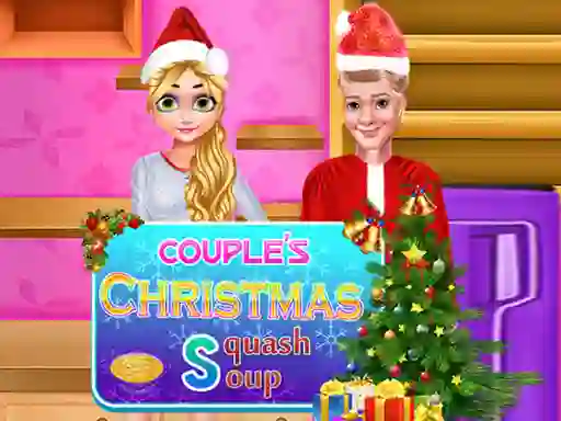 Oyunu Couple Christmas Squash Soup çevrimiçi