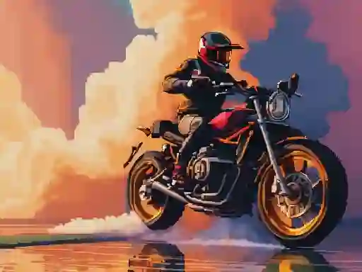Oyunu 3D Moto Simulator çevrimiçi