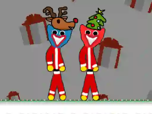 Oyunu HuggyBros Christmas çevrimiçi