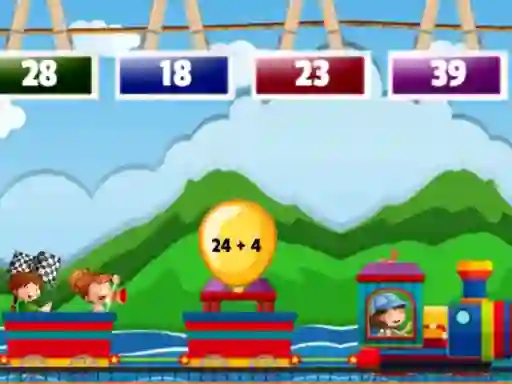Oyunu Math Train Addition çevrimiçi