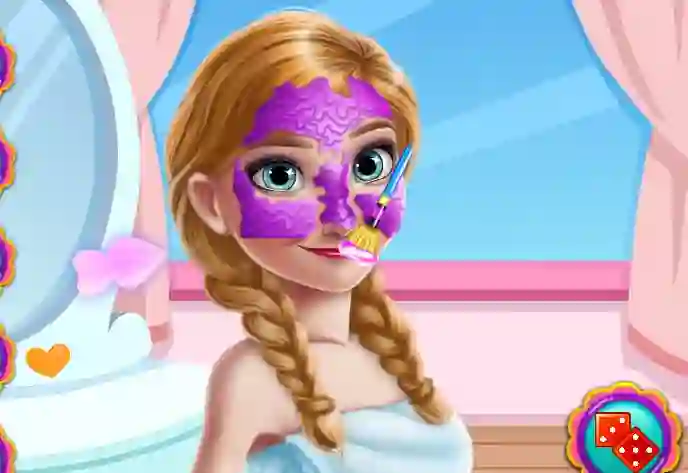 Oyunu Ice Princess Fruity Skin Care çevrimiçi
