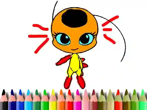 Oyunu Back To School: Dotted Girl Coloring çevrimiçi