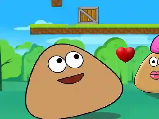 Oyunu Pou Slide çevrimiçi