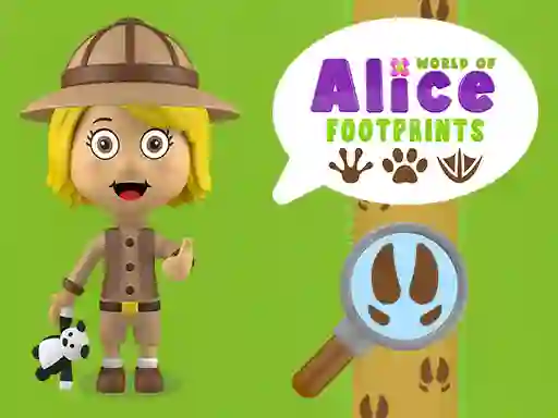 Oyunu World of Alice Footprints çevrimiçi