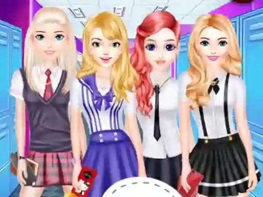 Oyunu Girls School Fashion çevrimiçi