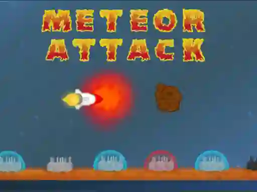 Oyunu Meteor Attack çevrimiçi