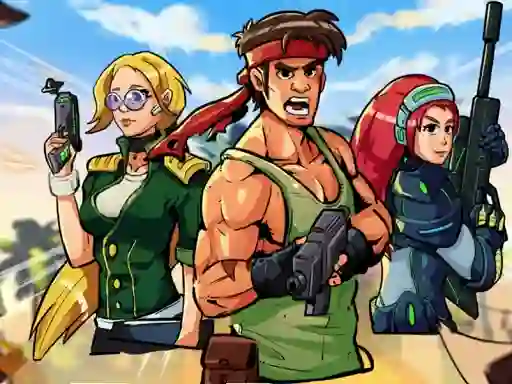 Oyunu Metal Shooter Brother Squad çevrimiçi