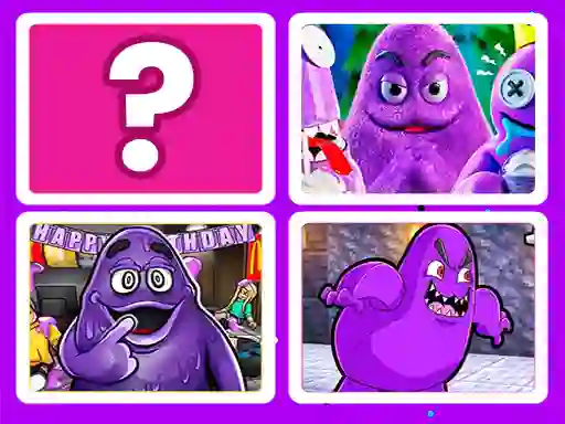 Oyunu Grimace Shake Match Up çevrimiçi