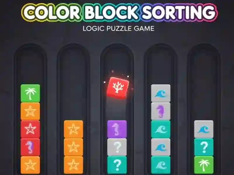 Oyunu Color Block Sorting çevrimiçi