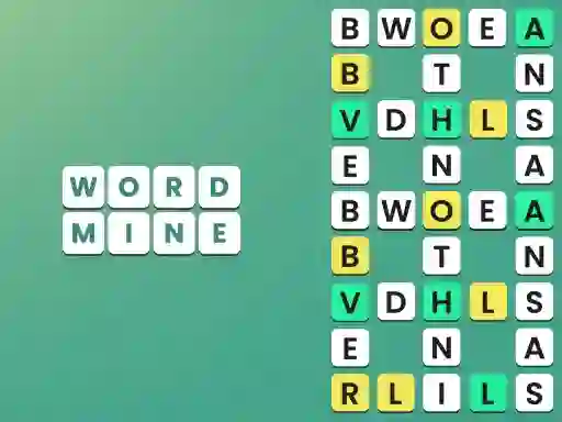 Oyunu Word Mine çevrimiçi