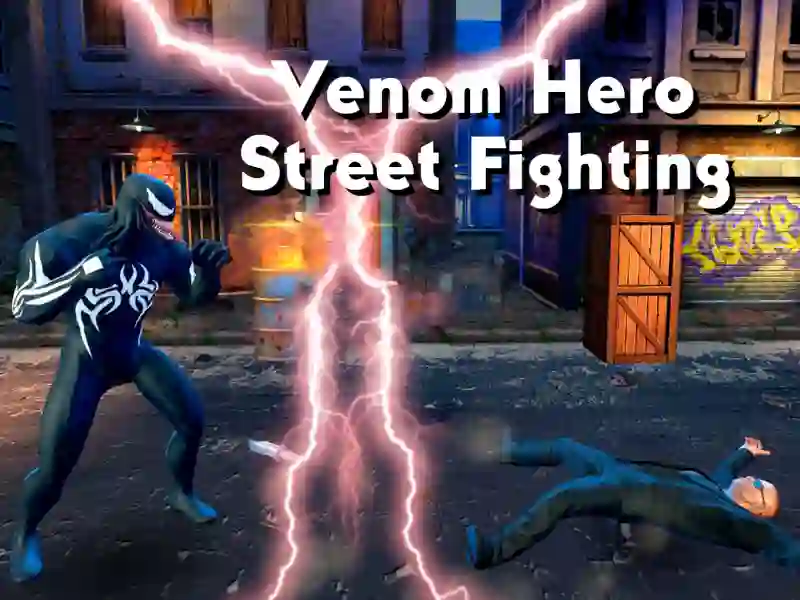 Oyunu Venom Hero Street Fighting çevrimiçi