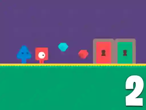 Oyunu Red and Blue Adventure 2 çevrimiçi