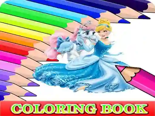 Oyunu Coloring Book for Cinderella çevrimiçi