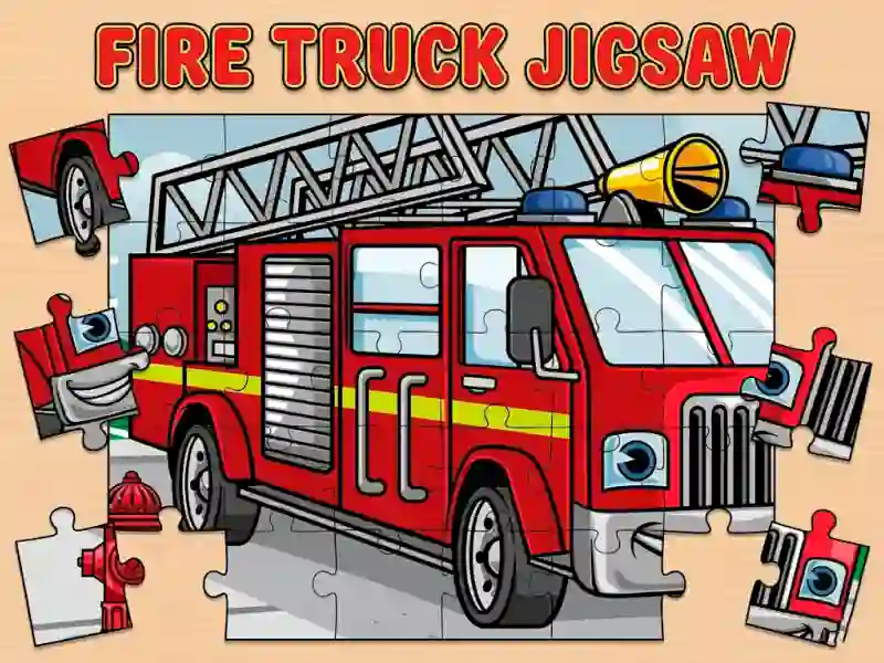 Oyunu Fire Truck Jigsaw çevrimiçi