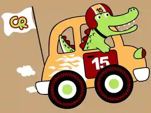 Oyunu Fast Racing Cars Coloring çevrimiçi