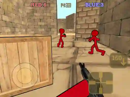 Oyunu Stickman Counter Terror Shooter çevrimiçi