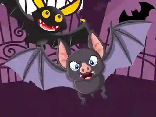 Oyunu Scary Midnight Hidden Bats çevrimiçi
