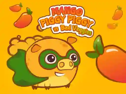 Oyunu Mango Piggy Piggy vs Bad Veggies çevrimiçi