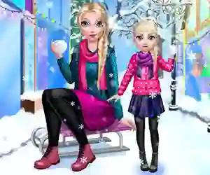 Oyunu Elsie Winter Day çevrimiçi