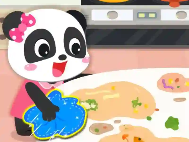 Oyunu Baby Panda Cleanup çevrimiçi