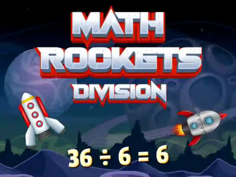 Oyunu Math Rockets Division çevrimiçi