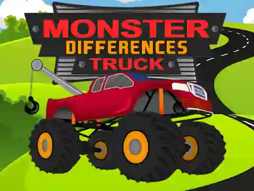 Oyunu Monster Truck Differences çevrimiçi