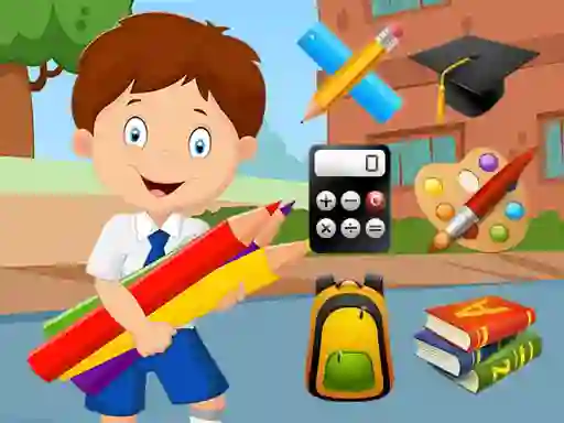 Oyunu School Match 3 çevrimiçi
