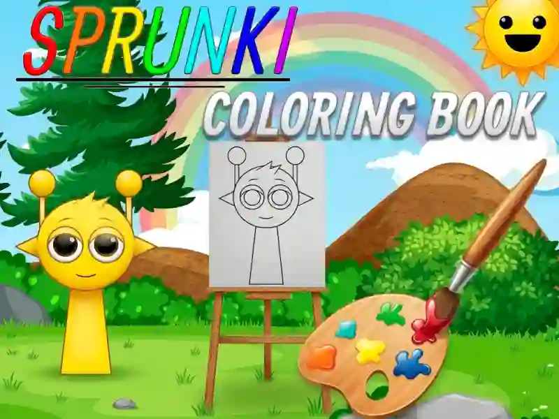 Oyunu Sprunki Coloring Book çevrimiçi