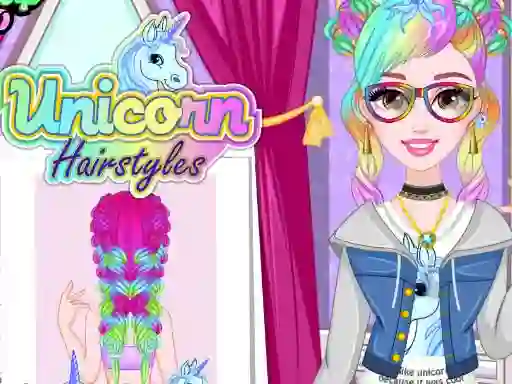Oyunu Unicorn Hairstyles çevrimiçi