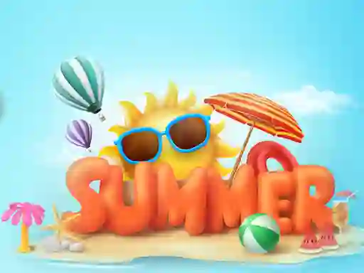 Oyunu Happy summer jigsaw puzzle çevrimiçi