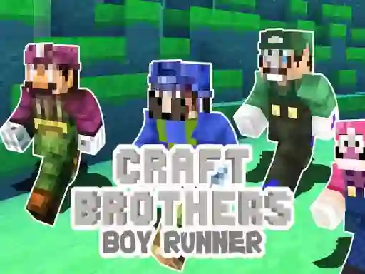 Oyunu Craft Bros Boy Runner çevrimiçi