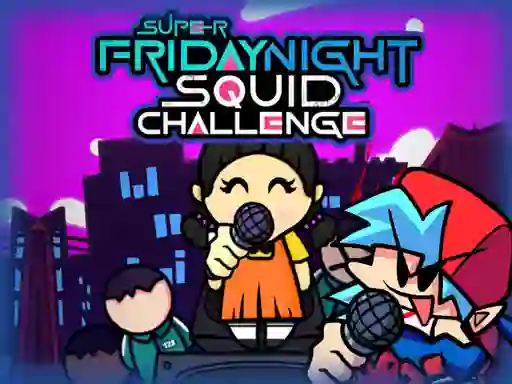 Oyunu Super Friday Night Squid Challenge çevrimiçi