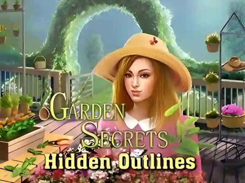 Oyunu Garden Secrets Hidden Objects by Outline çevrimiçi