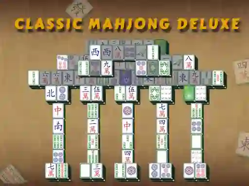 Oyunu Mahjong Classic Deluxe çevrimiçi